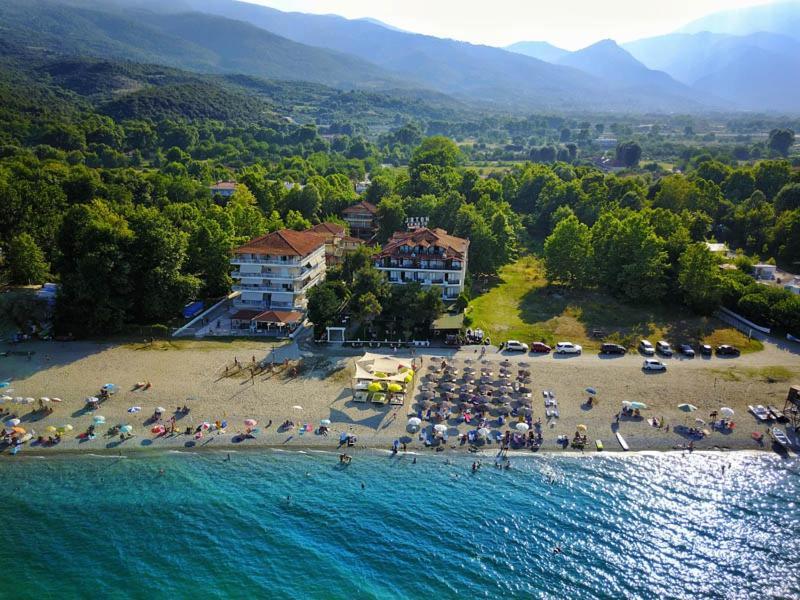 Oceana Beach Hotel Paralia Panteleimonos Exterior foto